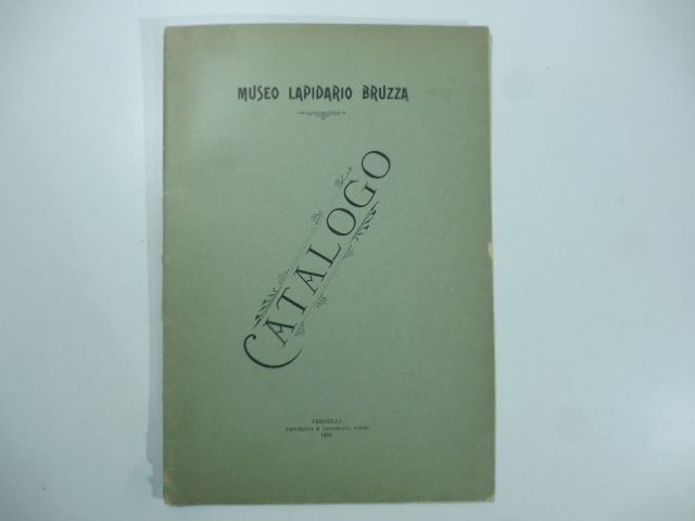 Museo lapidario Bruzza. Catalogo